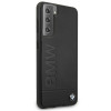 BMW BMHCS21MSLLBK Signature Logo Imprint Hardcase für Samsung Galaxy S21+, Schwarz