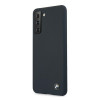 BMW BMHCS21MSILNA Silicone Signature Hardcase für Samsung Galaxy S21+, Navy