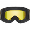 UVEX Provoqe FM Skibrille, Black/Rainbow