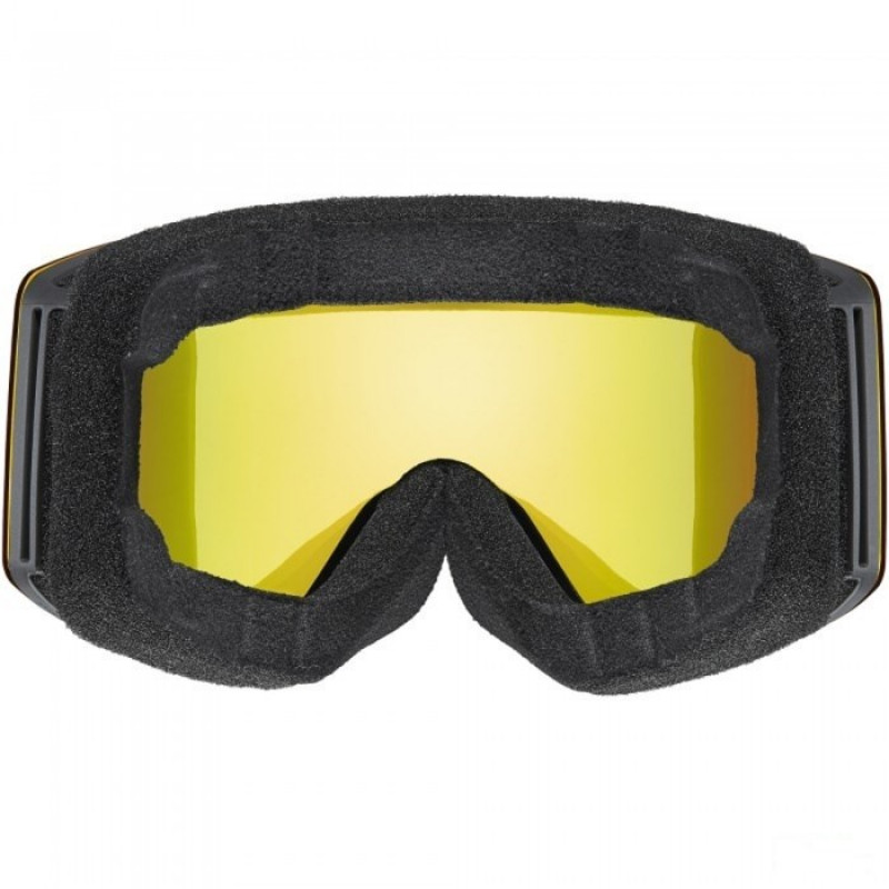 UVEX Provoqe FM Skibrille, Black/Rainbow
