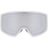 UVEX Scenic P Skibrille, Weiß/Silber