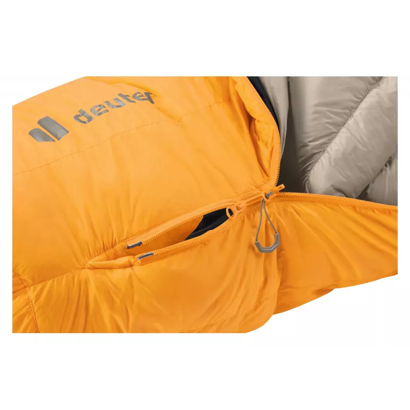 Deuter Astro Pro 400 Daunenschlafsack, -6 °C / 21 °F, magma/titanium