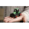 Amewi Metall-Traktor mit Anhänger, 1:64, RTR, grün