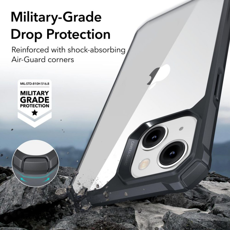 ESR Air Armor Hülle ESR515 für Apple iPhone 14 Plus / 15 Plus, Clear/Black