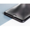 3MK HardGlass Max Privacy Panzerglas für Apple iPhone 7, Schwarz