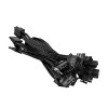 Akyga ATX-Netzteil 500 W AK-C2-500, teilmodular, P4+4, 2x PCI-E 6+2 Pin, 4x SATA, 2x Molex, 12 cm Lüfter, 80 PLUS