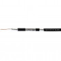 Conotech NS113TRI HQ PE Koaxialkabel mit Gel, Schwarz, 300 m