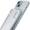 3MK Hardy Case MagSafe Apple iPhone 14 Plus / 15 Plus Silikonhülle, blau