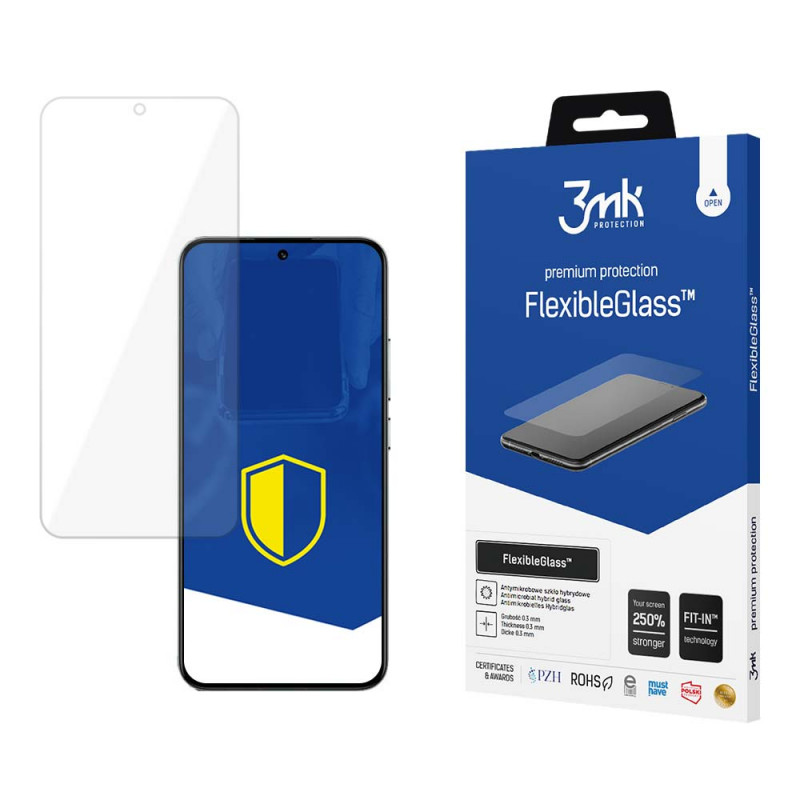 3MK FlexibleGlass Xiaomi 13 Hybridglas Displayschutzfolie