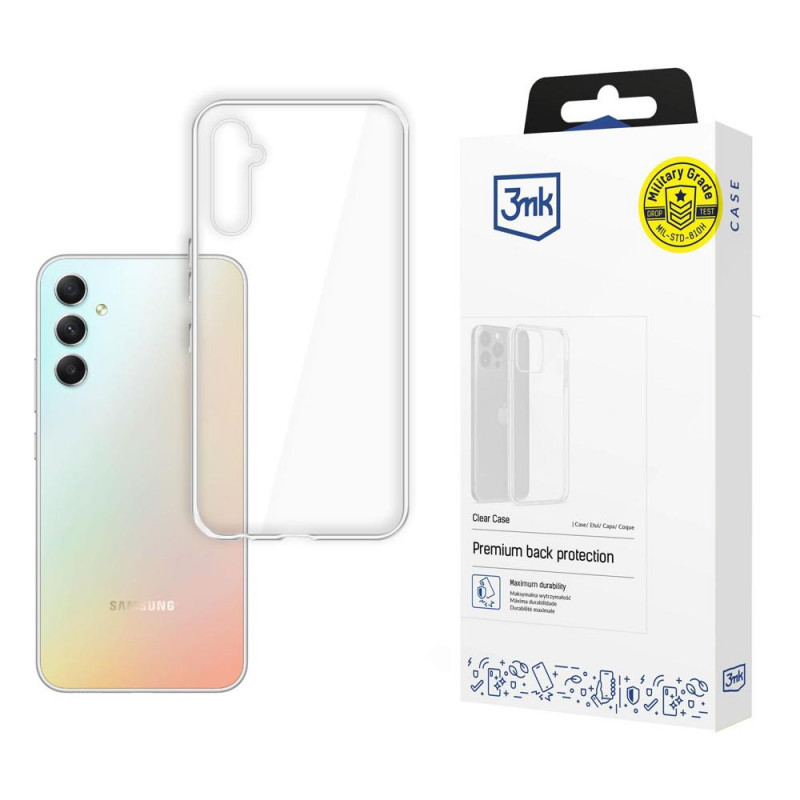 3MK Clear Case Samsung Galaxy A34 5G transparente Hülle, 3MK4600