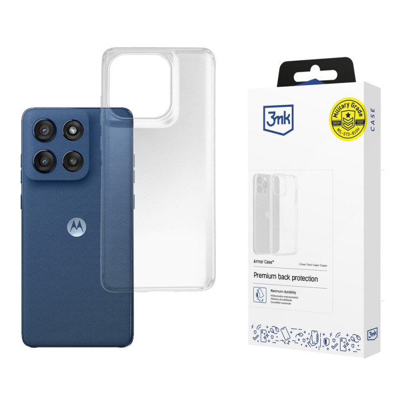 3MK Armor Case für Motorola Moto Edge 60 / 60 Fusion, transparent