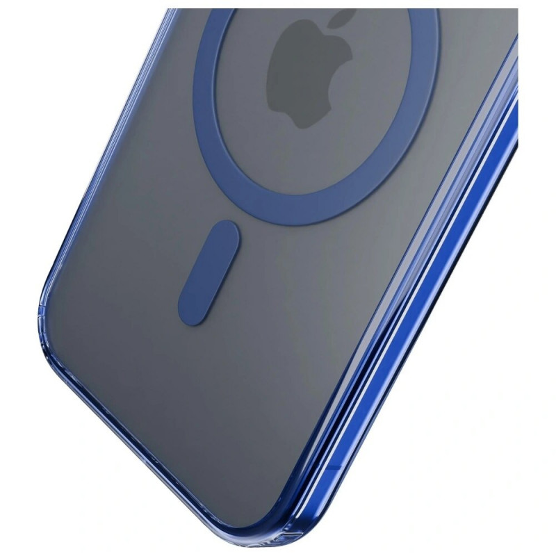 3MK Frosty MagCase für Apple iPhone 17, blau