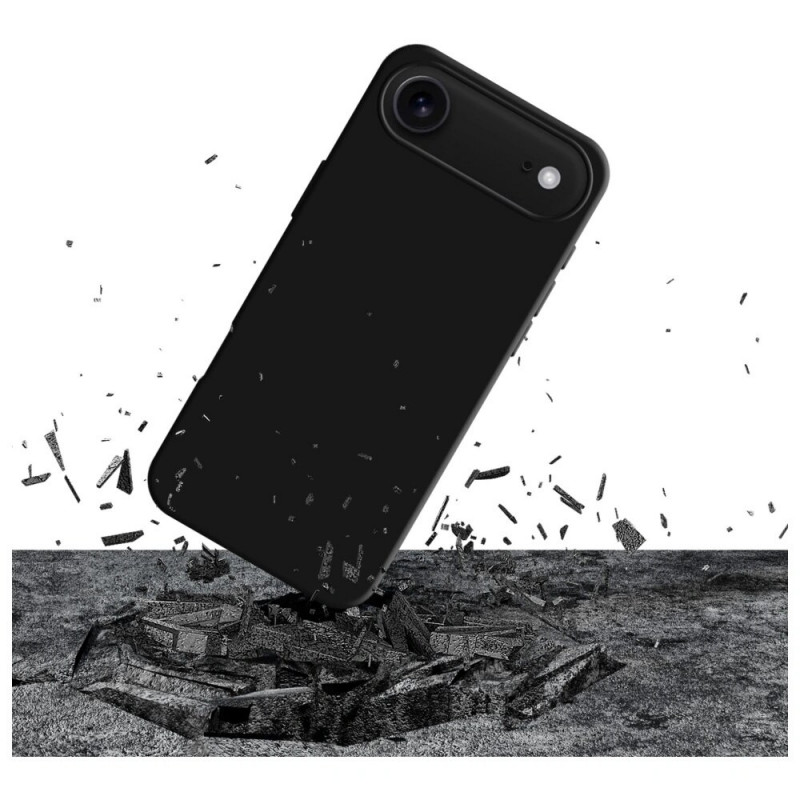 3MK Silicone Case für Apple iPhone Air, schwarz