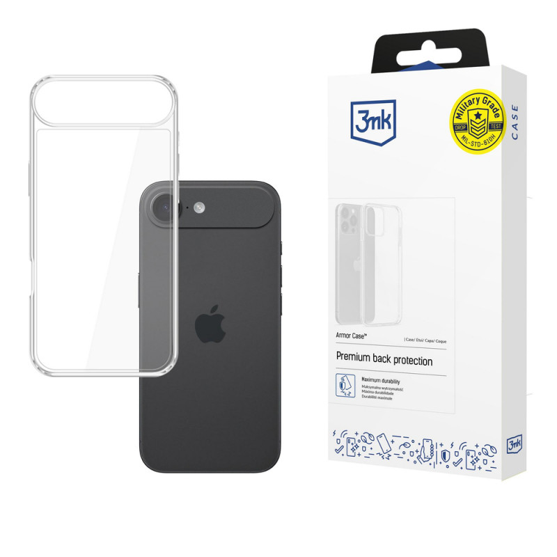 3MK Armor Case für Apple iPhone Air, transparent