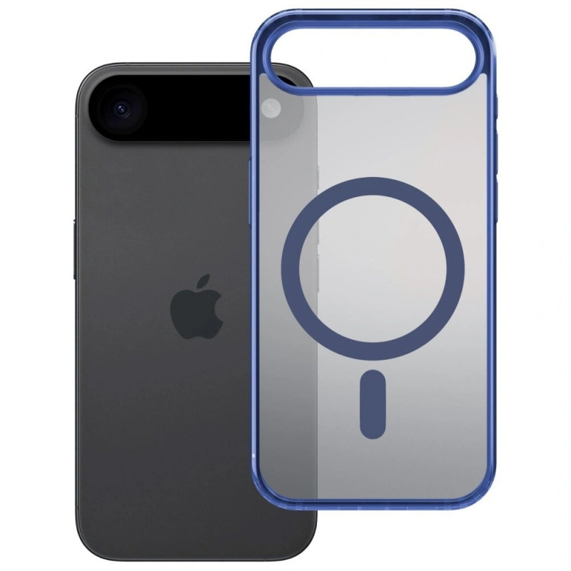 3MK Frosty MagCase Apple iPhone Air Hülle, Blau