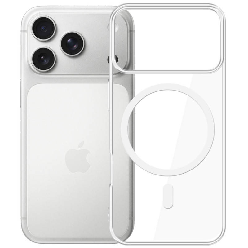 3MK Clear MagCase Hülle für Apple iPhone 17 Pro, Transparent