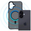 3MK Smoke Matt MagCase Hülle für Apple iPhone 17, Schwarz