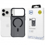 3MK Smoke Matt MagCase Hülle für Apple iPhone 17 Pro, Schwarz