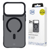 3MK Smoke Matt MagCase Hülle für Apple iPhone 17 Pro, Schwarz