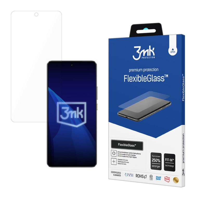 3MK FlexibleGlass Realme GT 7T Hybridglas Displayschutzfolie