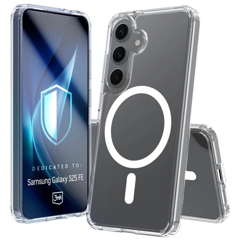 3MK Armor MagCase für Samsung Galaxy S25 FE, transparent