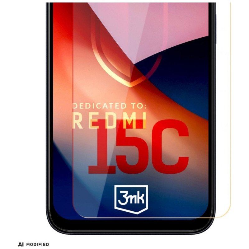 3MK HardGlass gehärtetes Glas für Redmi 15C 4G / 5G (171 mm) / Poco C85 4G