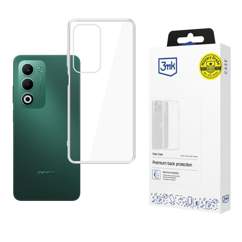 3MK Clear Case für Oppo A5 5G / A5 4G / A5M, transparent