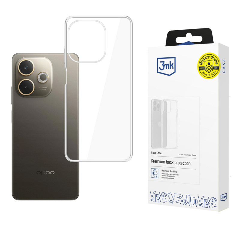 3MK Clear Case für Oppo A5 Pro 5G, Transparent