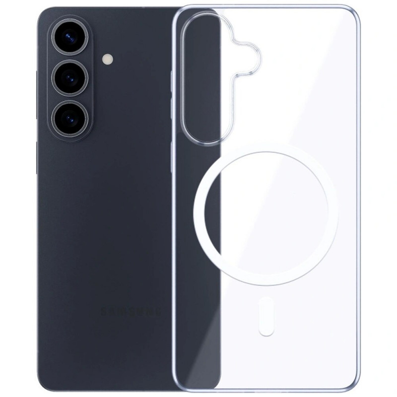 3mk Clear MagCase Samsung Galaxy S26 Schutzhülle, transparent