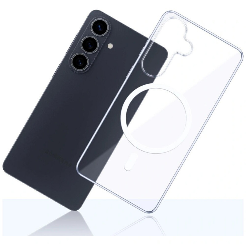 3mk Clear MagCase Samsung Galaxy S26 Schutzhülle, transparent