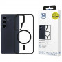 3mk Satin Armor MagCase Samsung Galaxy S26 Schutzhülle, transparent schwarz