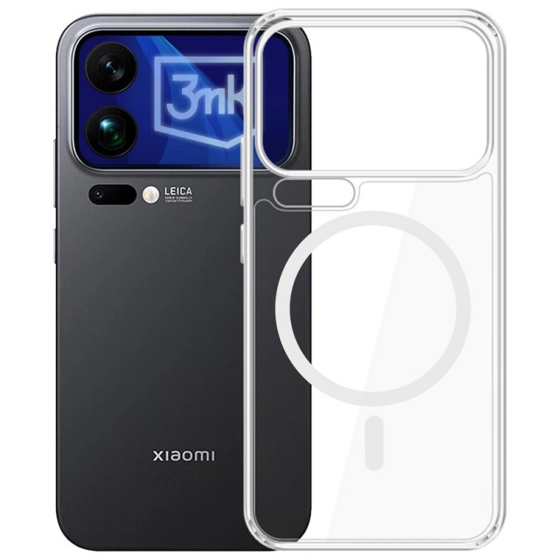 3MK Armor MagCase Xiaomi 17 Pro Max Smartphone-Hülle, transparent