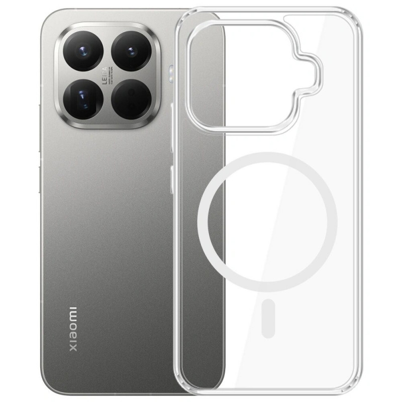 3MK Armor MagCase Xiaomi 15T Pro 5G Smartphone-Hülle, transparent