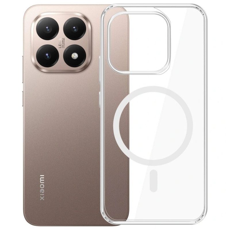 3MK Armor MagCase Xiaomi 15T 5G Smartphone-Hülle, transparent
