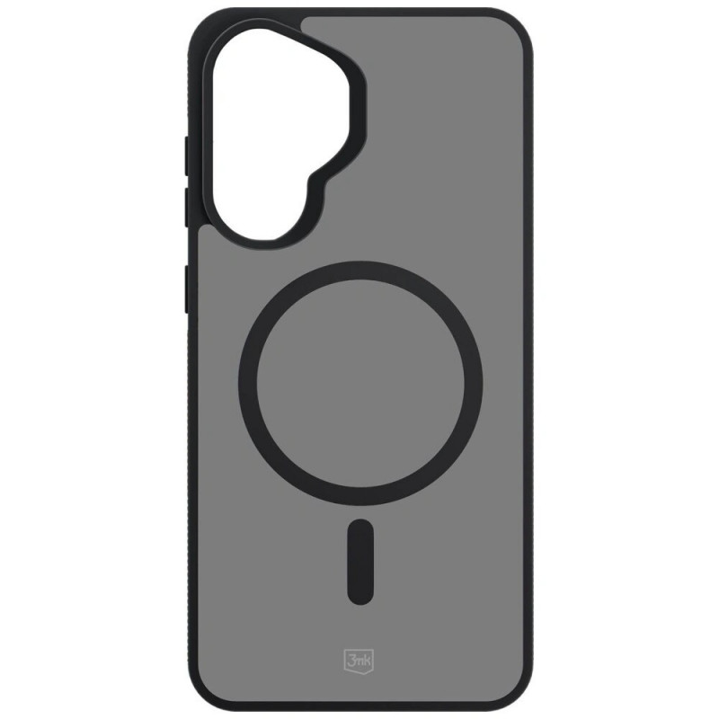 3MK Smoke MagCase Samsung Galaxy A37 Smartphone-Hülle, rauchschwarz