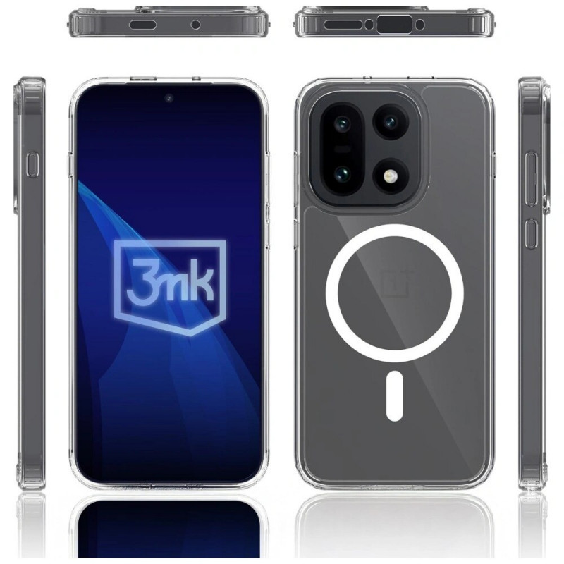 3MK Armor MagCase für OnePlus 15 5G, transparent