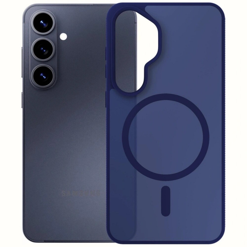 3MK Smoke MagCase für Samsung Galaxy S26+, blau