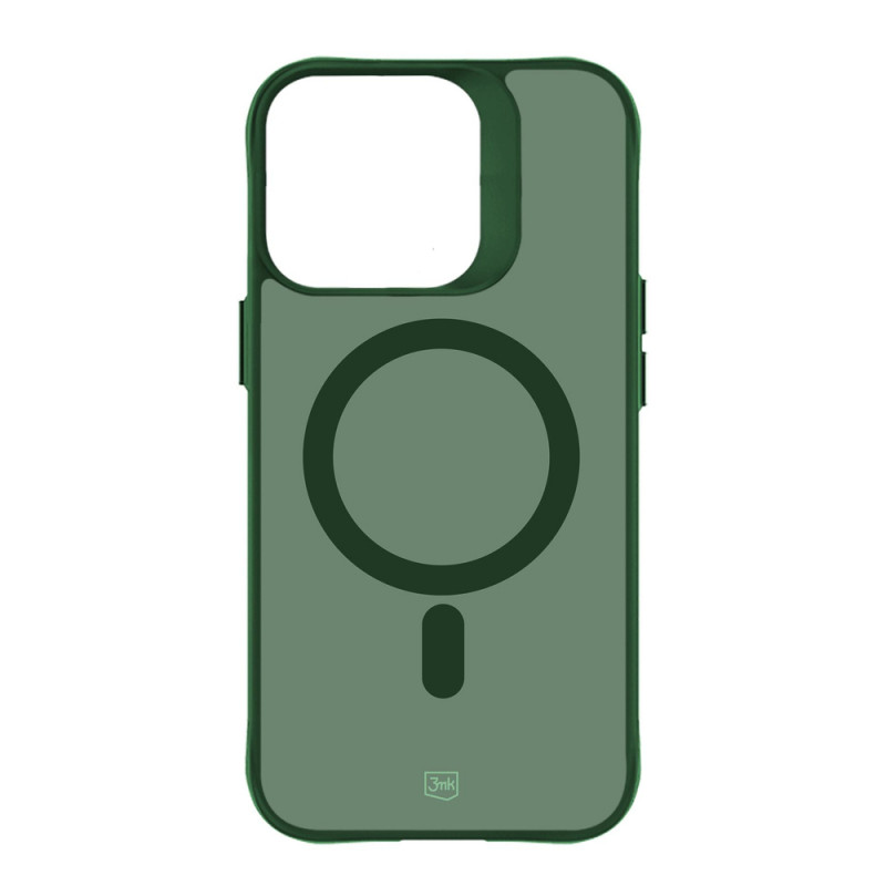 3MK Smoke MagCase für Apple iPhone 16 Pro Max, grün