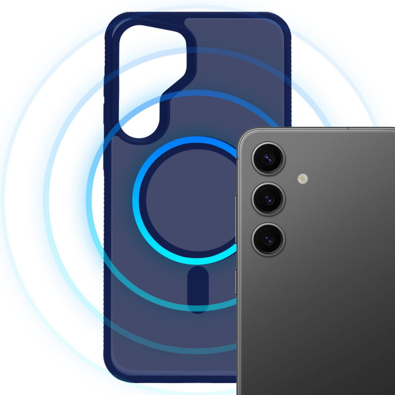 3MK Smoke MagCase für Samsung Galaxy S24, blau