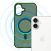 3MK Smoke MagCase für Apple iPhone 16, grün