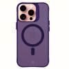 3MK Smoke MagCase für Apple iPhone 16 Pro Max, lila
