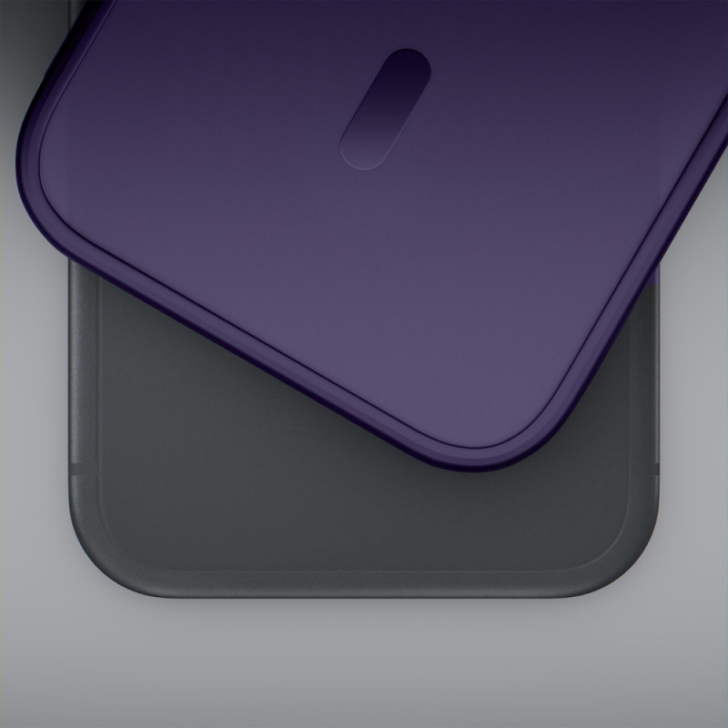 3MK Smoke MagCase für Apple iPhone 16, lila