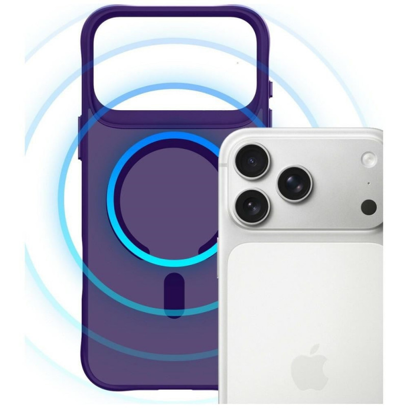 3MK Smoke MagCase für Apple iPhone 17 Pro, lila