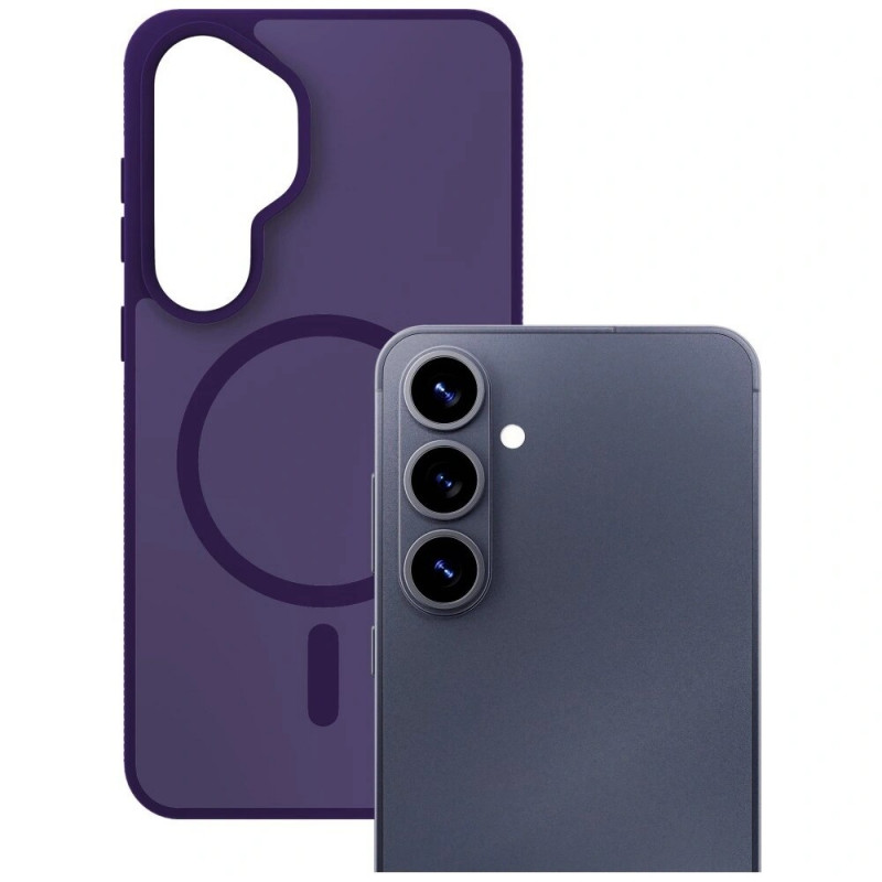 3MK Smoke MagCase für Samsung Galaxy S26+, lila