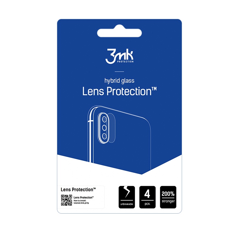3MK Lens Protection Xiaomi Redmi Note 15 4G/5G Kameraobjektivschutz (4 Stk.)