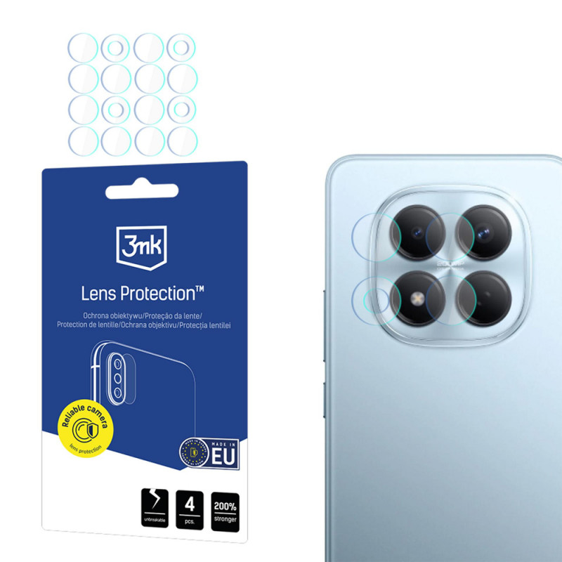 3MK Lens Protection Xiaomi Redmi Note 15 Pro 4G / Pro 5G / Pro+ 5G Kameraglas-Schutz (4 Stk.)