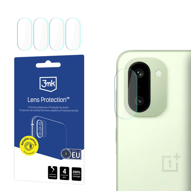 3MK Lens Protection OnePlus 15R Kameraobjektivschutz (4 Stk.)