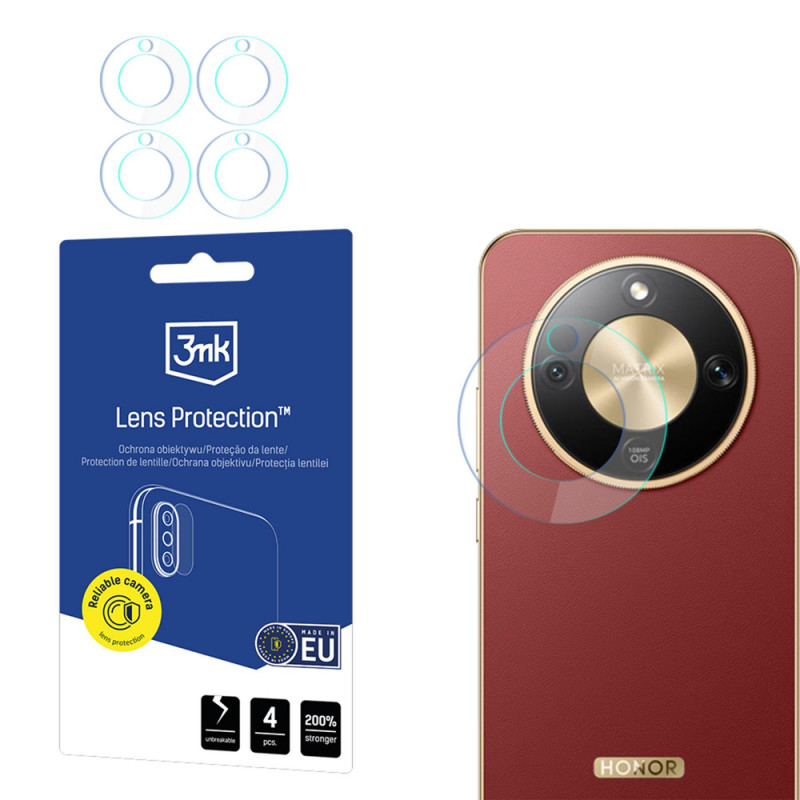 3MK Lens Protection Honor Magic8 Lite Kameraobjektivschutz (4 Stk.)