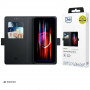 3MK Wallet Case Xiaomi Redmi Note 15 Pro 4G Smartphone-Wallet-Case, schwarz