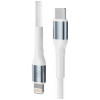 3MK Hyper Cable N-SERIES USB-C-auf-Lightning-Kabel, 1 m, 27 W, Weiß